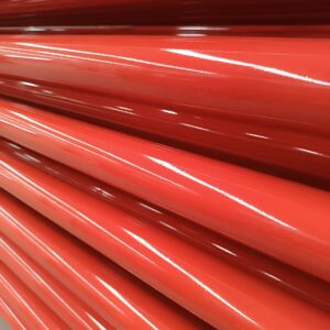 Tubos de aço carbono com costura, pretos, galvanizados e pintados eletrostático